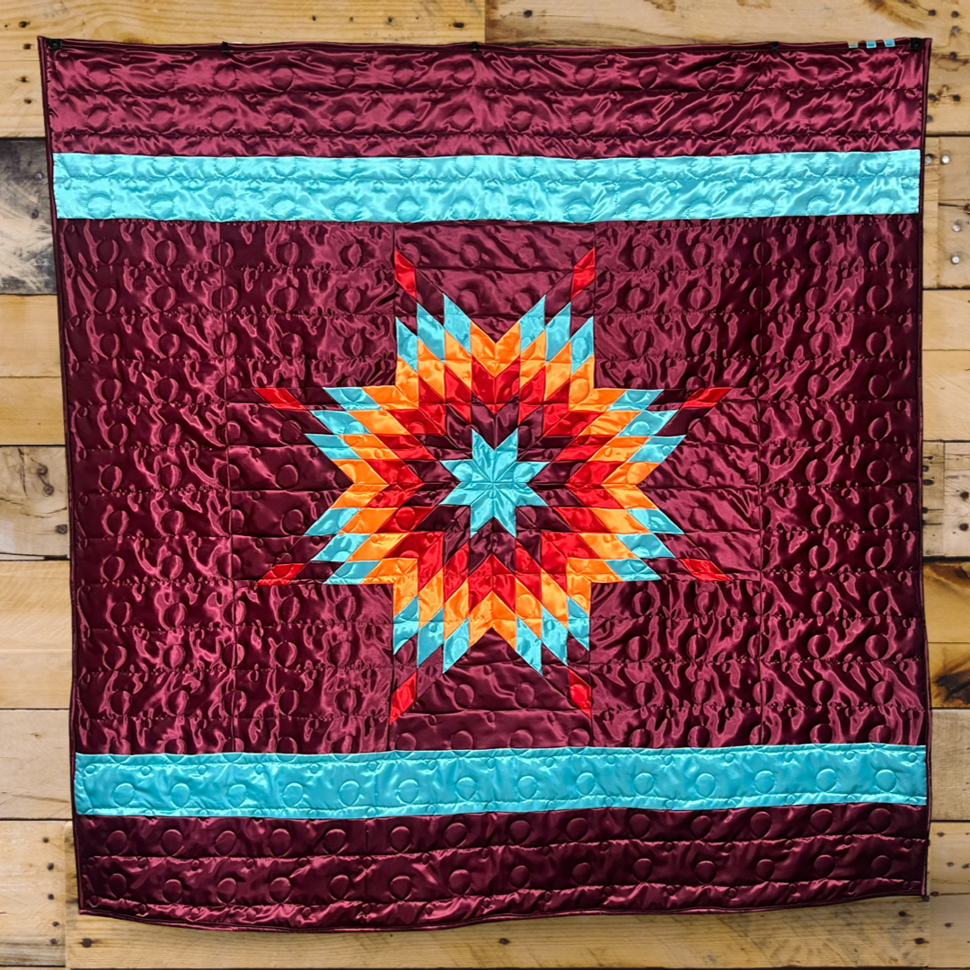 “Kodah” Queen size Star Quilt