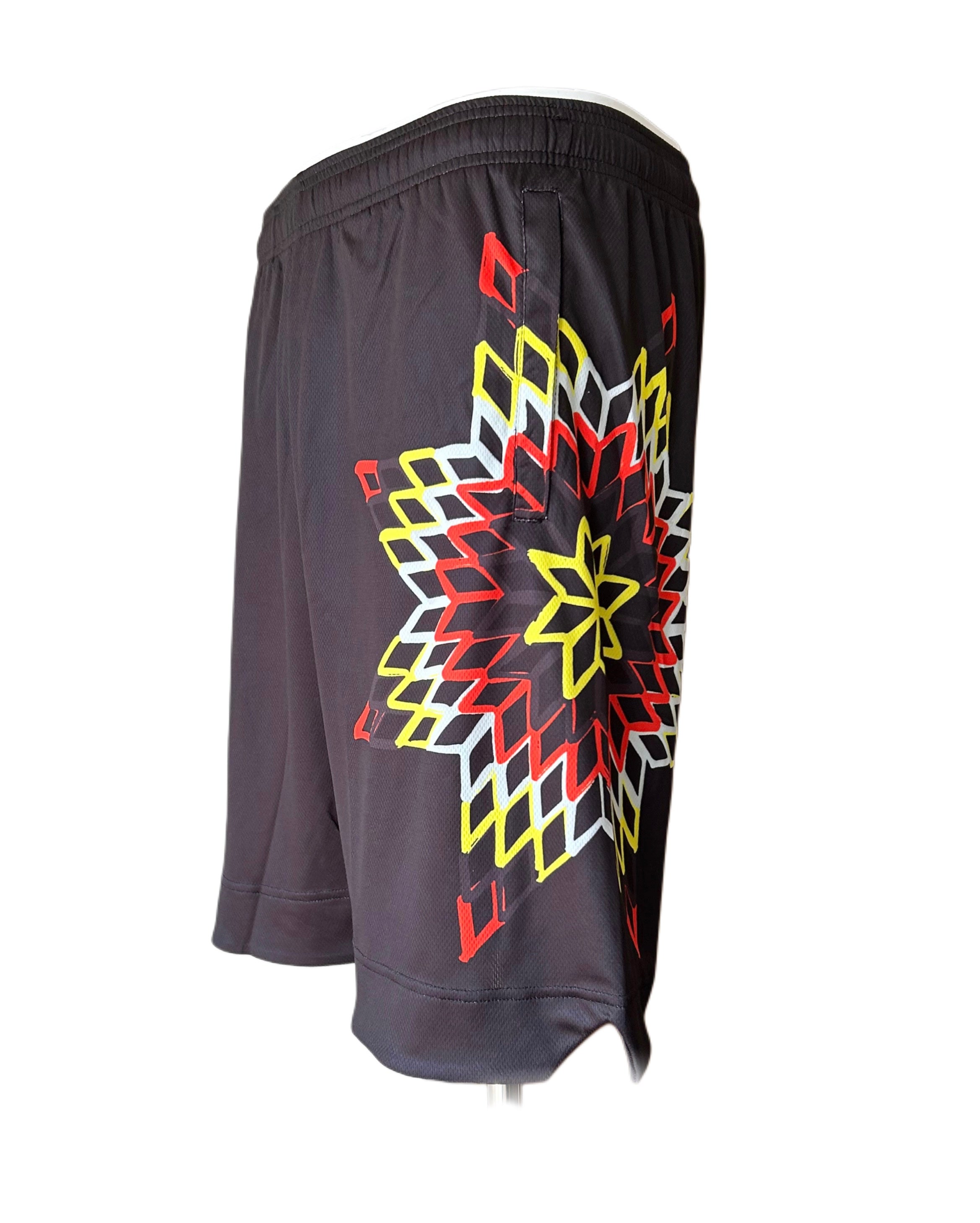 Traditional Star Ouline Basketball Shorts