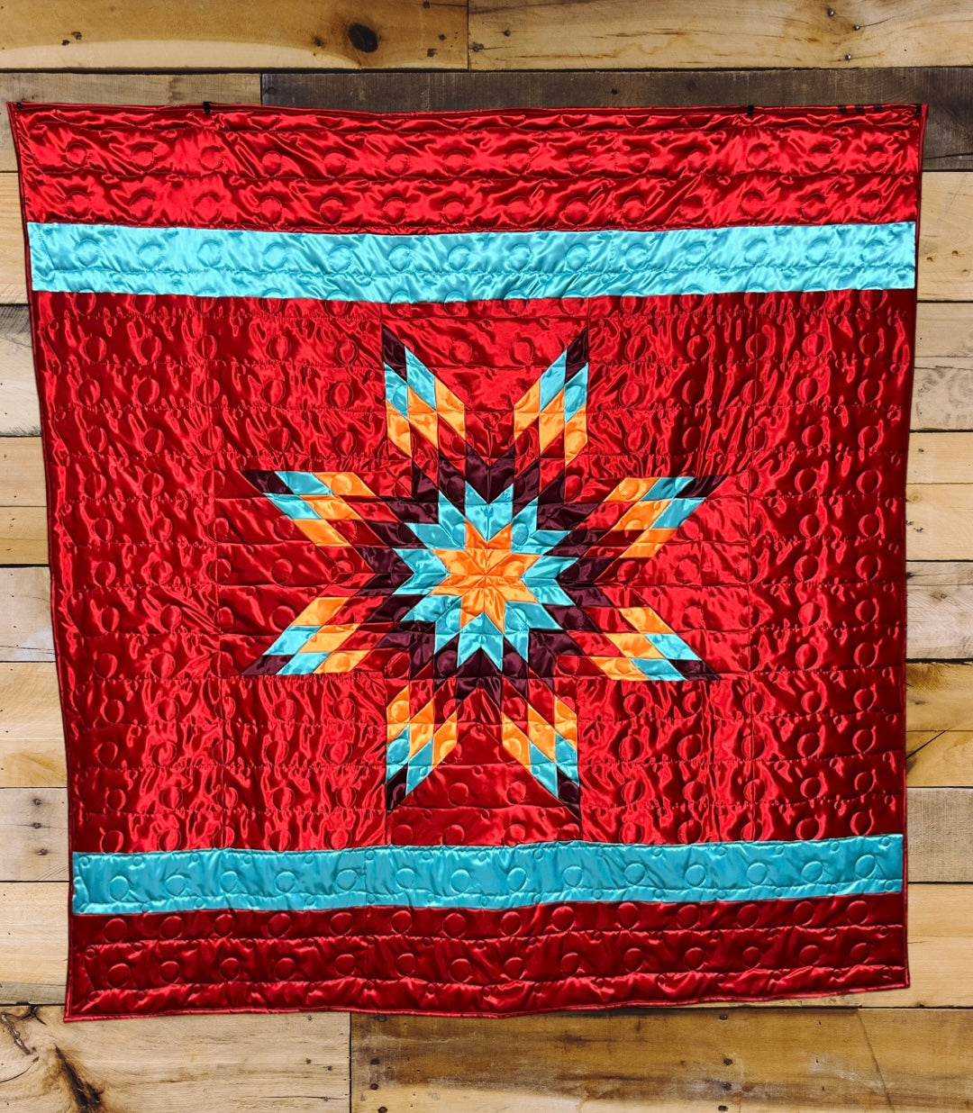 “Kodah” Queen size Star Quilt