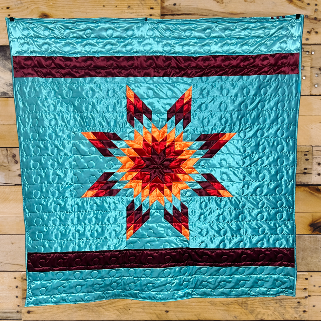 “Kodah” Queen size Star Quilt