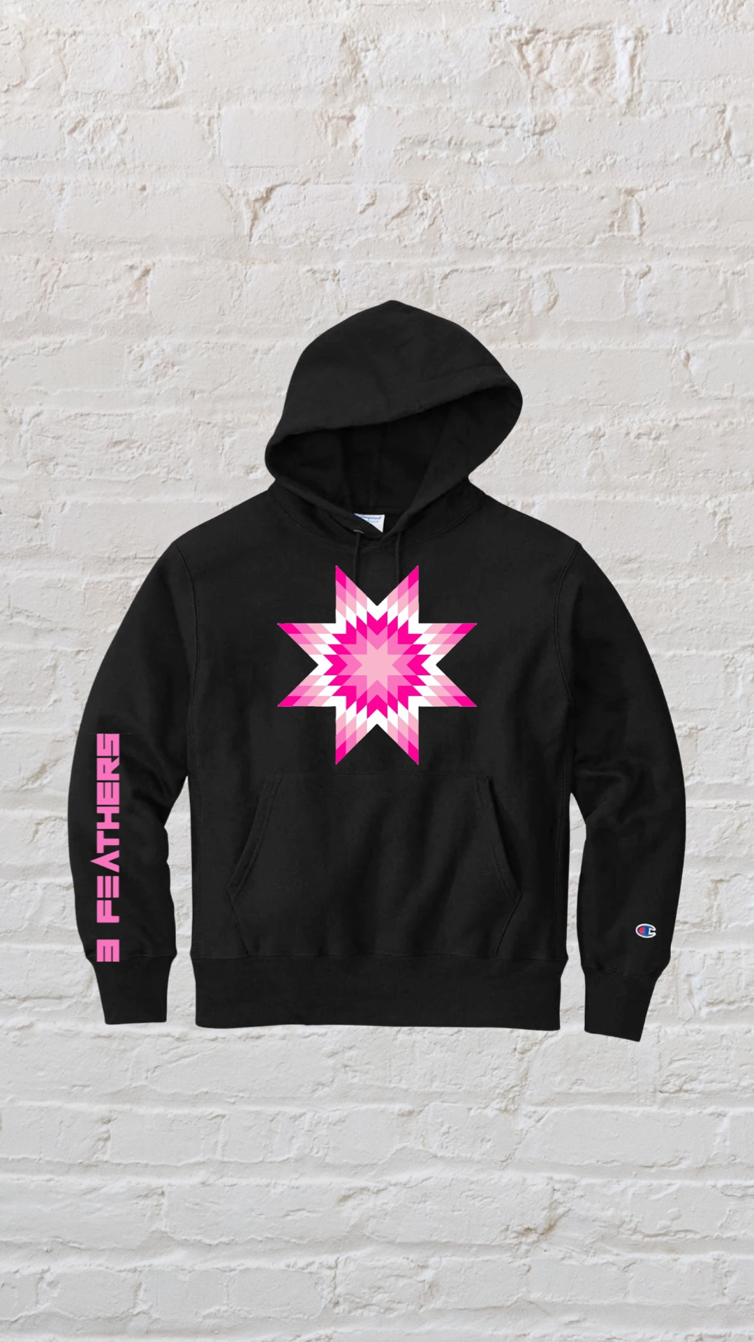 Pink Tradish Star Hoodie