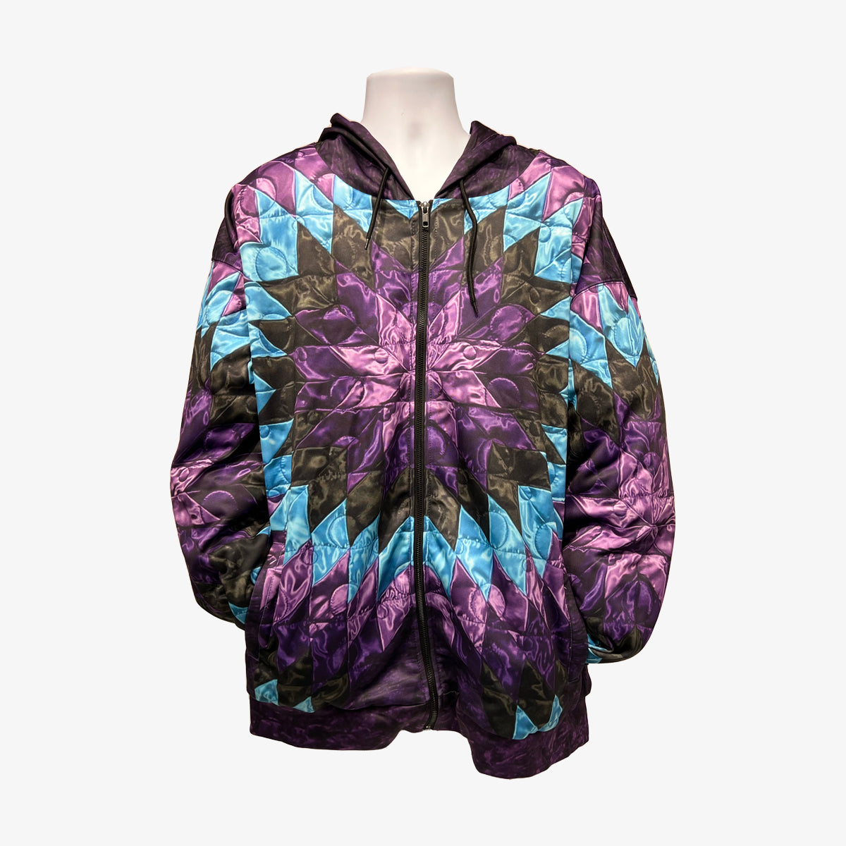 Purple Rain Zip-Up Jacket