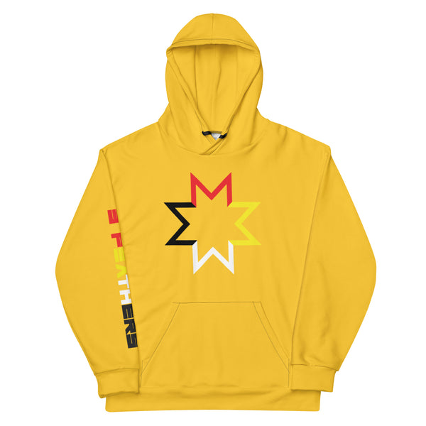 4 Directions - Yellow Champion Pullover Unisex Hoodie