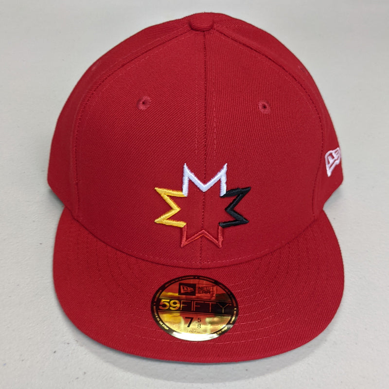 4 Directions - Red Fitted Hat