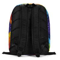 Purple Swirl - Minimalist Backpack