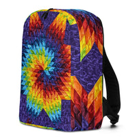 Purple Swirl - Minimalist Backpack