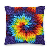Purple Swirl - Premium Pillow