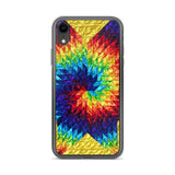 Yellow Swirl - iPhone Case