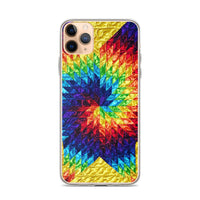 Yellow Swirl - iPhone Case