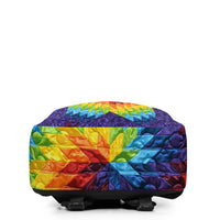 Purple Swirl - Minimalist Backpack
